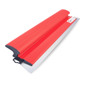 Desempenadeira Berox Aço Inox 60cm Expert Flexível Para Massa Corrida Lâmina Europeia Cabo em PVC