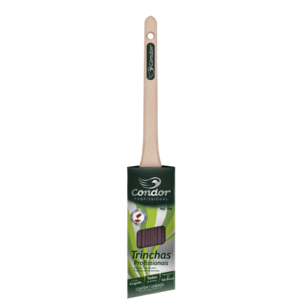 Trincha Angular 2" Condor 704 Profissional Acabamento Fino Condor