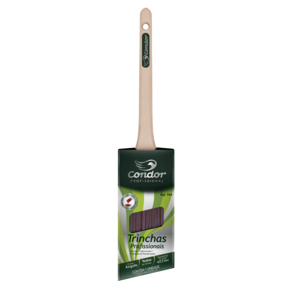 Trincha Angular 2.1/2" Condor 704 Profissional Acabamento Fino Condor