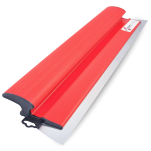Desempenadeira Berox Aço Inox 80cm Expert Flexível Para Massa Corrida Lâmina Europeia Cabo em PVC
