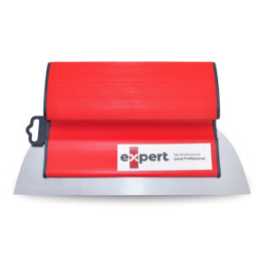 Desempenadeira Berox Aço Inox 25cm Expert Flexível Para Massa Corrida Lâmina Europeia Cabo em PVC