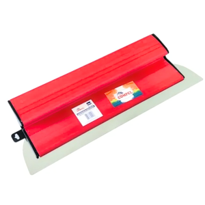 Desempenadeira Berox Compel 40cm Aço Inox com Lâmina Flexível Lisa Para Massa Corrida