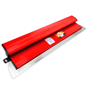 Desempenadeira Berox Compel 60cm, Aço Inox com Lâmina Flexível, Lisa, Para Massa Corrida