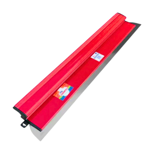 Desempenadeira Berox Compel 80cm, Aço Inox com Lâmina Flexível Lisa Para Massa Corrida