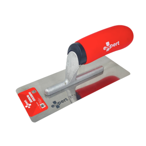 Desempenadeira De Aço Inox Para Efeito 20x8cm Como Cimento Queimado, Mármore, Marmorizado